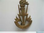 Belgisch militair speldje Omnia Conjungo 1950, Verzamelen, Ophalen of Verzenden