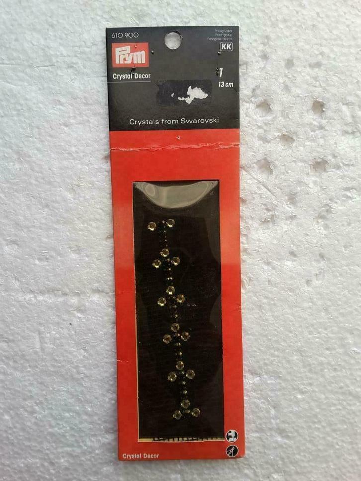 Appliqué opnaaien: Crystal Decor van Swarovski Prym 610900, Hobby en Vrije tijd, Naaien en Fournituren, Nieuw, Applicatie, Ophalen of Verzenden