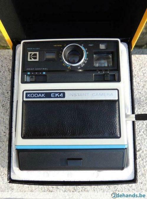 Appareil photo instantané Kodak EK4 1980, avec flash Maxwell, TV, Hi-fi & Vidéo, Appareils photo analogiques, Neuf, Compact, Kodak