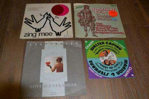 Singles Amazing Grace, Love is a strager, Zing mee, Hondse c, Cd's en Dvd's, Vinyl Singles, Single, Nederlandstalig, Ophalen of Verzenden