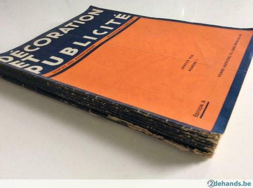 Décoration et Publicité (Reclame, Etalage, Decoratie...), Boeken, Tijdschriften en Kranten, Gelezen, Ophalen of Verzenden