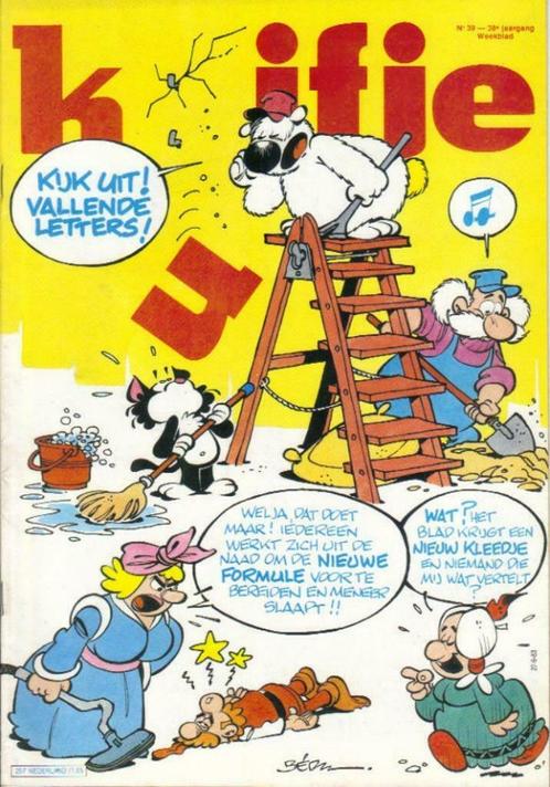 Weekblad Kuifje van 27-9-1983, 38ste Jaargang, Nummer  39, Boeken, Strips | Comics, Gelezen, Meerdere comics, Europa, Ophalen of Verzenden