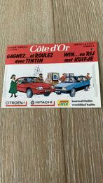 Tintin kuifje wedstrijdformulier côte d’Or 1984, Verzamelen, Nieuw