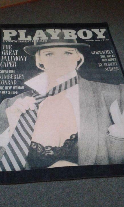 Playboy handdoek groot model, nieuwstaat : uitzonderlijk, Huis en Inrichting, Woonaccessoires | Wanddecoraties, Gebruikt, Ophalen of Verzenden