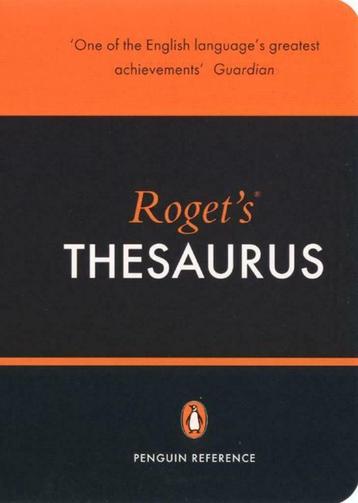 Roget's Thesaurus beschikbaar voor biedingen