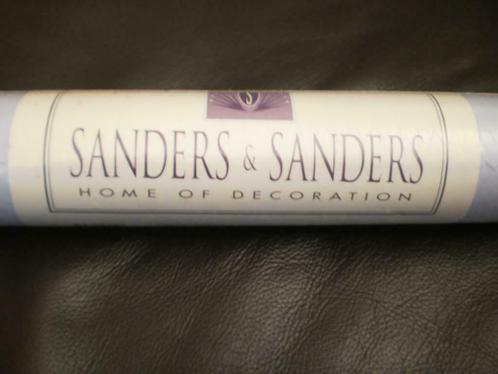 1 Rol behangpapier Sanders & Sanders, Huis en Inrichting, Stoffering | Behang, Blauw, Beige, minder dan 10 m², Ophalen of Verzenden