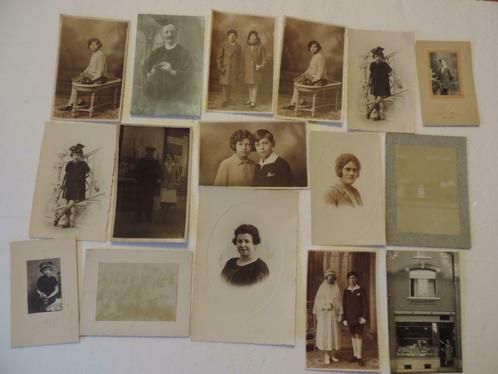 Photos anciennes (16 ) 1910- 1950 , Lot 3, Collections, Photos & Gravures, Utilisé, Photo, Autres sujets/thèmes, Avant 1940, Enlèvement ou Envoi