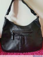 Longchamp authentiek zwarte handtas, Ophalen of Verzenden, Gebruikt, Zwart, Handtas