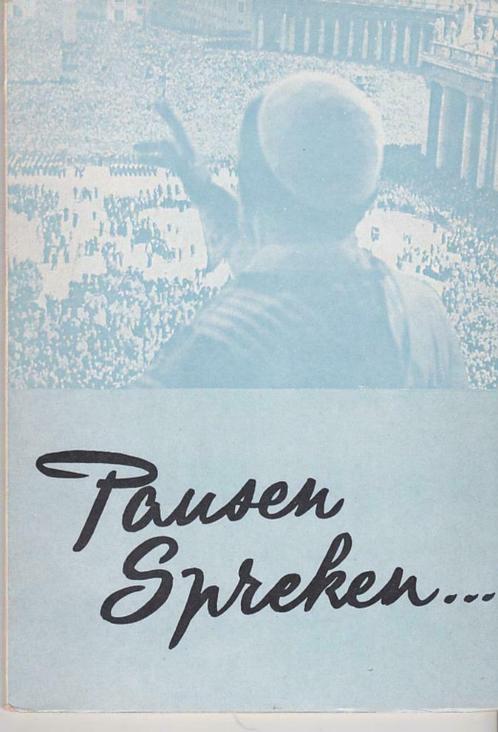 Pausen spreken PIUS XI. Encycliek deChiristelijke opvoeding., Livres, Religion & Théologie, Utilisé, Christianisme | Catholique