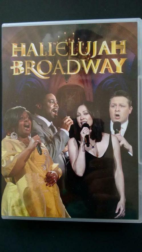 Dvd Hallelujah Broadway, Cd's en Dvd's, Dvd's | Muziek en Concerten, Zo goed als nieuw, Muziek en Concerten, Alle leeftijden, Ophalen of Verzenden