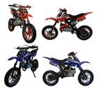 Kinder Crosser Benzine Dirtbike Crossbike 50cc. 30 km. 60 KG, Ophalen of Verzenden, Nieuw