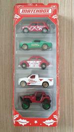 Matchbox 5 Pack Christmas 2019-2020 (Splinternieuw), Nieuw, Matchbox, Ophalen of Verzenden, Auto