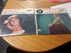 Lot de 2 anciens 45 tours de petula clark, CD & DVD, Comme neuf, Enlèvement ou Envoi