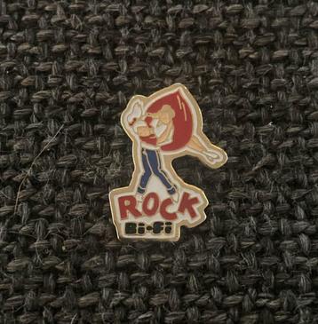 PIN - BI-FI - ROCK, Envoi, Utilisé, Marque, Insigne ou Pin's
