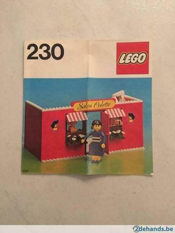 Lego 230 – bouwplan – in perfecte staat