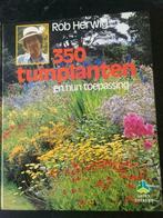 350 Tuinplanten (in hun toepassing), Boeken, Ophalen of Verzenden, Zo goed als nieuw, Tuinieren en Tuinplanten, Rob Herwig