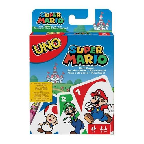 UNO kaartspel - Super Mario Nieuw, Hobby en Vrije tijd, Gezelschapsspellen | Kaartspellen, Nieuw, Een of twee spelers, Drie of vier spelers
