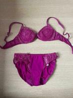 Marie Jo, BH 75 A, slipje S of 38, Kleding | Dames, Ondergoed en Lingerie, Marie Jo, Ophalen of Verzenden, Paars, Setje