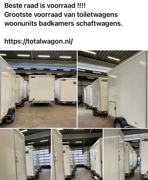 Mobiele badkamers toiletwagens en woonunits te huur en koop, Doe-het-zelf en Bouw, Containers, Ophalen