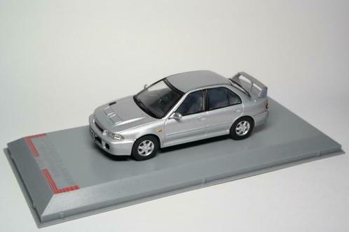 1:43 Ixo Mitsubishi Lancer GSR Evolution I 1992 Silver, Hobby en Vrije tijd, Modelauto's | 1:43, Zo goed als nieuw, Auto, Overige merken