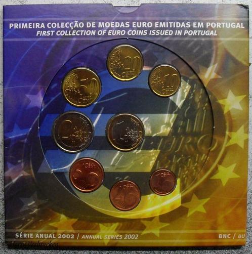 Portugal BU euroset 2002, Timbres & Monnaies, Monnaies | Europe | Monnaies euro, Série, Autres valeurs, Portugal, Envoi