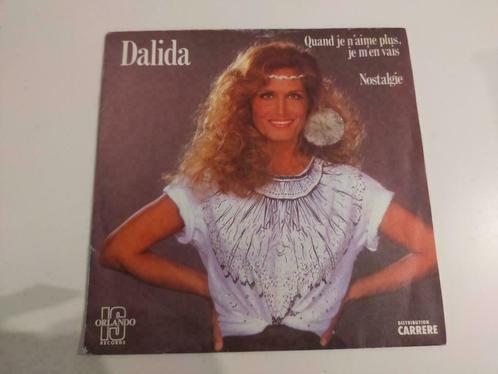 Vinyle 7" Single Dalida Chanson France Pop Disco Dance, CD & DVD, Vinyles Singles, Single, Dance, 7 pouces, Enlèvement ou Envoi