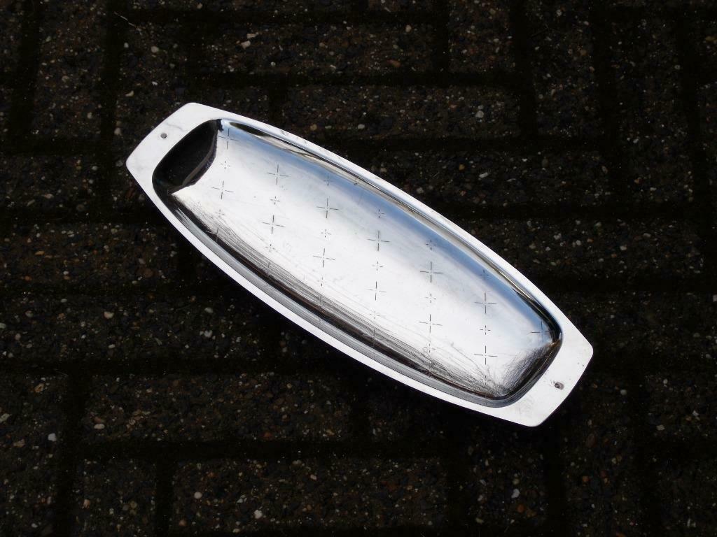 inox schaal, Overige materialen, Gebruikt, Schaal, Ophalen of Verzenden