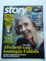 Koningin Fabiola overleden. Extra nr van Story, dec 2014, Verzamelen, Ophalen of Verzenden, Zo goed als nieuw, Tijdschrift of Boek