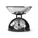 Balance de cuisine rétro NOIR, Ophalen, Nieuw, Keukenweegschaal