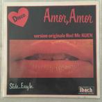 7" Rod Mc Kuen - Amor, Amor (IBACH 1977) VG+, 7 pouces, R&B et Soul, Envoi, Single