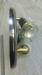 Plafonnier Lampe Massive avec 2 spots inclinables 2001, Enlèvement ou Envoi, Comme neuf