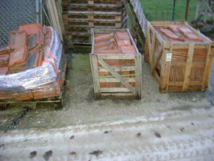 dakpannen Kortrijkse pannen : 525 stuks (La lys-Lauwe), Doe-het-zelf en Bouw, Dakpannen en Dakbedekking, Dakpannen, Ophalen of Verzenden