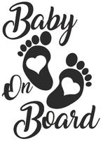 baby-on-board sticker nr3, Ophalen of Verzenden