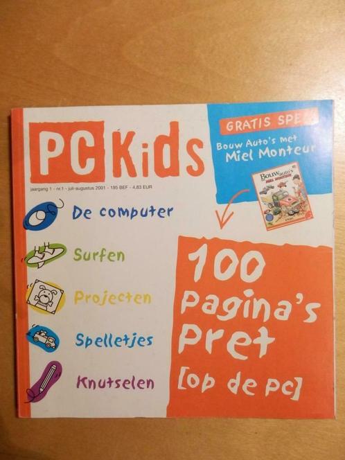 PC Kids, jaargang 1, nr 1, Livres, Journaux & Revues, Utilisé, Enlèvement ou Envoi