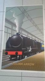 affiche GOLDEN ARROW signed Fix Masseau '89, Antiek en Kunst, Verzenden