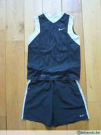 basketset zwart/wit, NIKE, maat S 8-10 jaar, Kleding | Heren, Sportkleding, Ophalen of Verzenden, Gedragen, Overige maten, Voetbal
