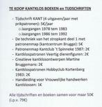 Kantklosboeken met prikpatronen, Ophalen, Zo goed als nieuw, Overige onderwerpen