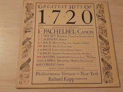 Disque vinyl 33 tours greatest hits of 1720, Cd's en Dvd's, Vinyl | Klassiek, Classicisme, Overige typen, Ophalen of Verzenden