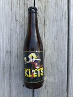 Oude bierfles 33 cl Klets (ongeopend), Ophalen of Verzenden, Zo goed als nieuw