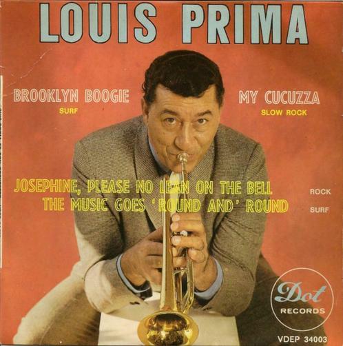Louis Prima Et Son Orchestre - EP, Cd's en Dvd's, Vinyl Singles, Zo goed als nieuw, EP, Jazz en Blues, 7 inch, Ophalen of Verzenden