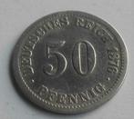 Deutsches Reich - 50 pfennig 1876 - lettre C - argent, Timbres & Monnaies, Envoi, Monnaie en vrac, Argent, Allemagne