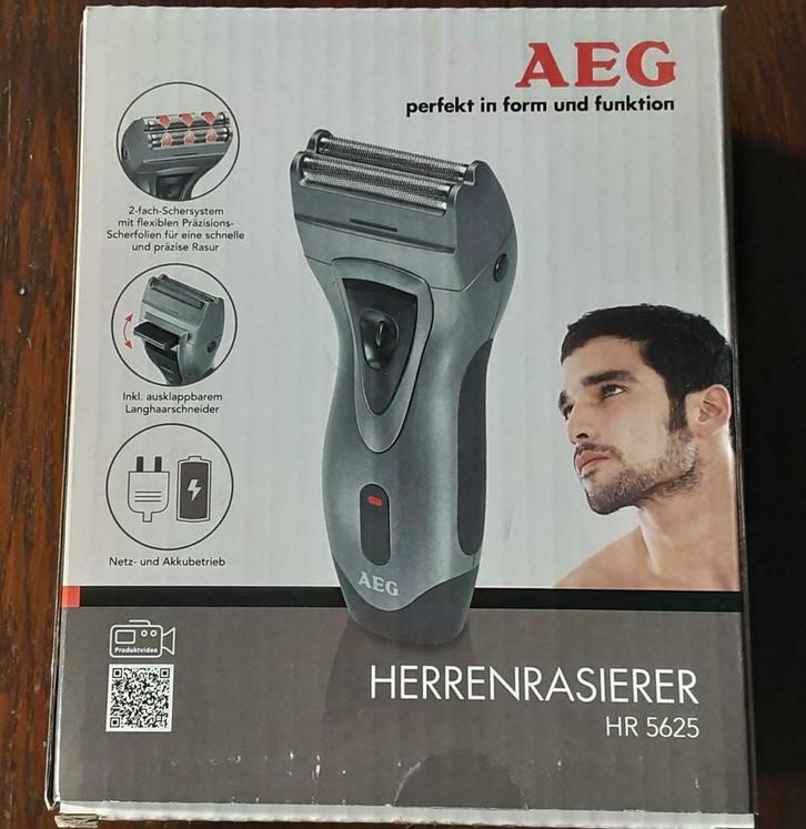 Rasoir masculin AEG HR 5625, Electroménager, Équipement de Soins personnels, Utilisé, Rasage ou Épilation, Enlèvement ou Envoi