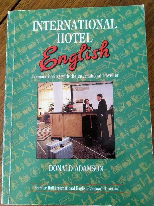 INTERNATIONAL HOTEL ENGLISH, Livres, Livres d'étude & Cours, Utilisé, Enlèvement ou Envoi