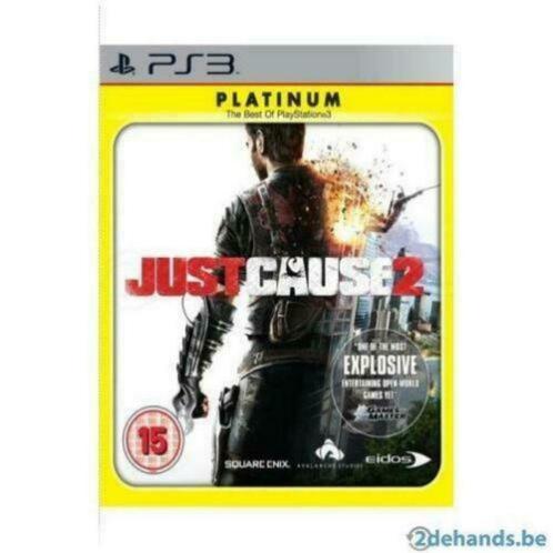 PS3 - game ' Just Cause 2 ' (Platinum)(gratis verzending), Consoles de jeu & Jeux vidéo, Jeux | Sony PlayStation 3, Neuf, Aventure et Action