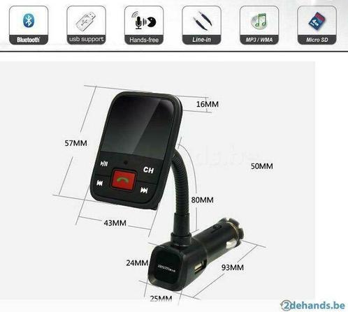 Nieuw: Bluetooth voor telefoon/USB/TF(sd)/line-in/  -toestel, Auto diversen, Carkits, Nieuw, Ophalen of Verzenden