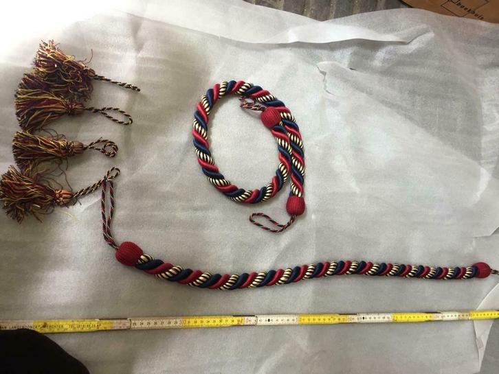 EMBRASSES POUR TENTURES, Huis en Inrichting, Stoffering | Gordijnen en Lamellen, Nieuw, Zwart, Blauw, Rood, Ophalen