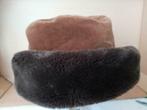 Bruine winterhoed Vroom & Dreesman maat 57, Ophalen of Verzenden, Zo goed als nieuw