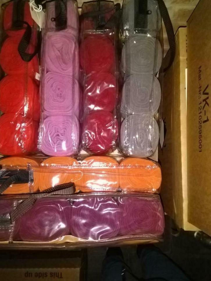 Bandages NEUFS 3m taille full BR EVENT / LAMI-CELL / ESKADRO, Dieren en Toebehoren, Paarden en Pony's | Beschermers, Nieuw, Ophalen of Verzenden