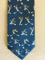 Grande cravate Bugs Bunny sports différents - soie, Bleu, Looney Tunes, À motif, Envoi