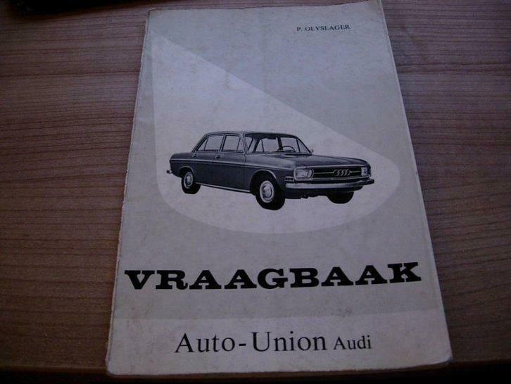 vraagbaak Auto-Union 1966, Autos : Divers, Modes d'emploi & Notices d'utilisation, Enlèvement ou Envoi